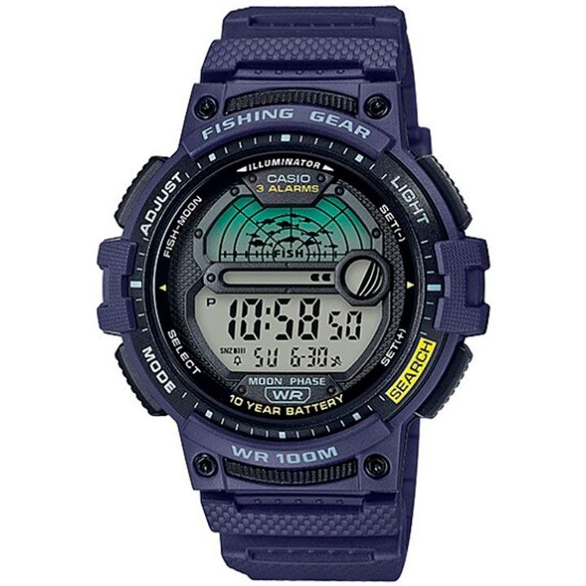 CASIO - Reloj Casio Fishing Gear WS-1200H-2AV