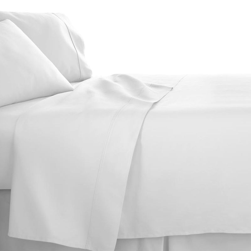 SLEEPER - Juego de Sábanas 2 plazas 180 hilos Sleeper Blanco