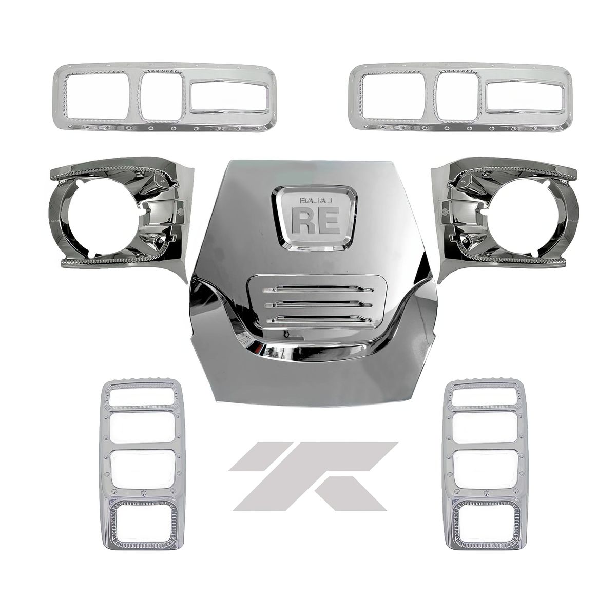 BAJAJ - Kit Cromado Moto Torito Bajaj 205cc Tuning