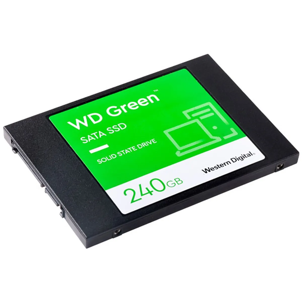 WESTERN DIGITAL - DISCO DURO SOLIDO DE 240 GB SATA WESTERN DIGITAL GREEN