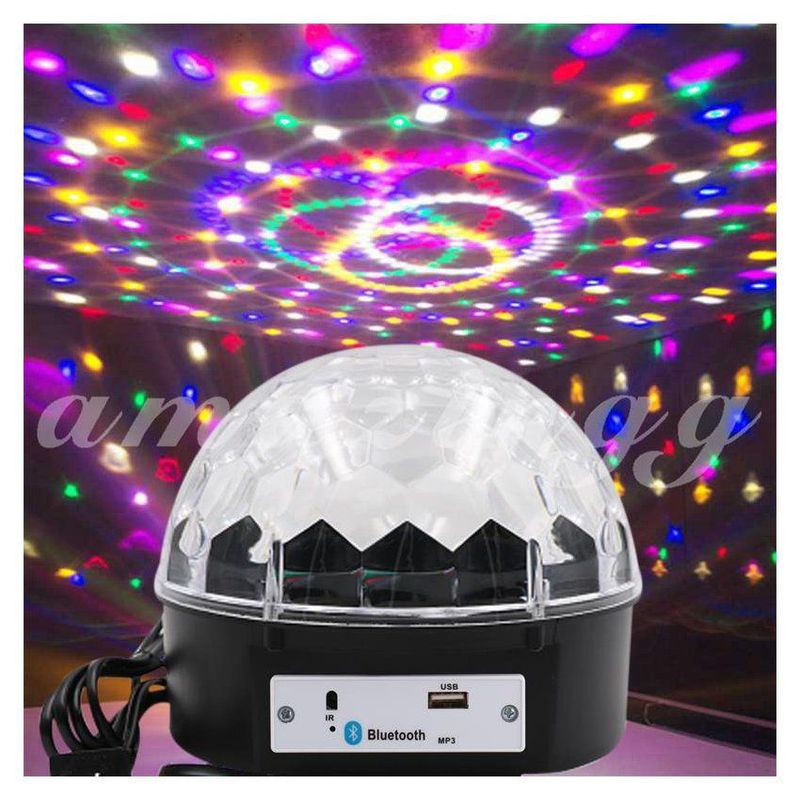 GENERICO - Luces parlante bluetooth  psicodélicas  led  audiorítmica