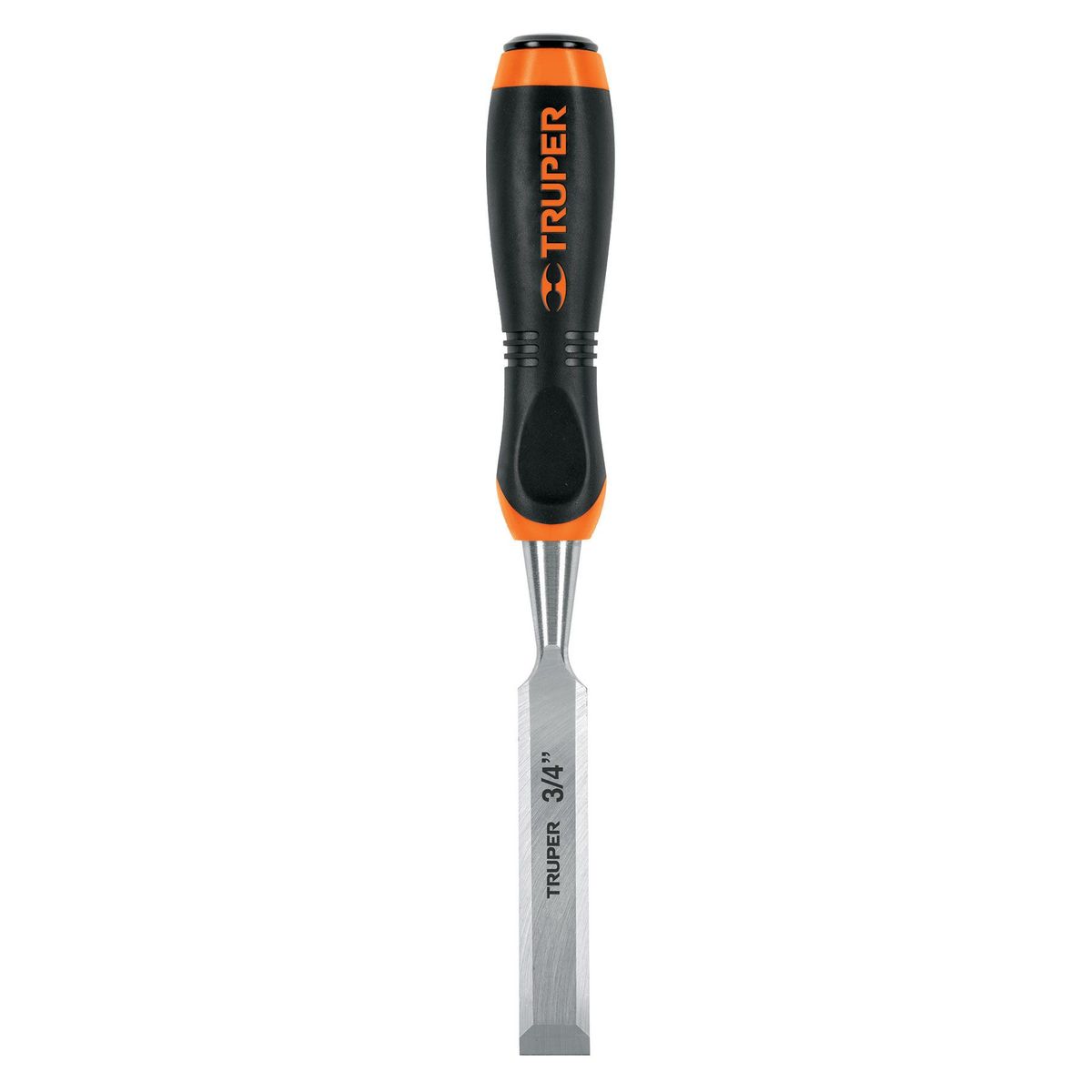 TRUPER - Formón Mango Confort Grip Truper 3/4" 14627 - Naranja