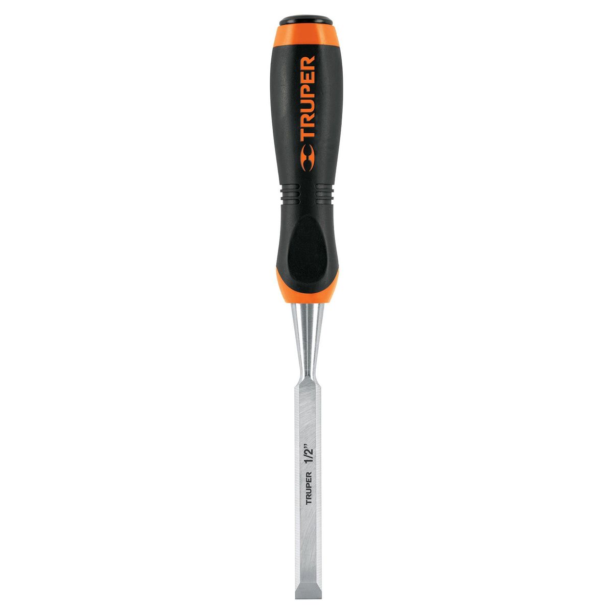 TRUPER - Formón Mango Comfort Grip Truper 1/2" 14621 - Naranja