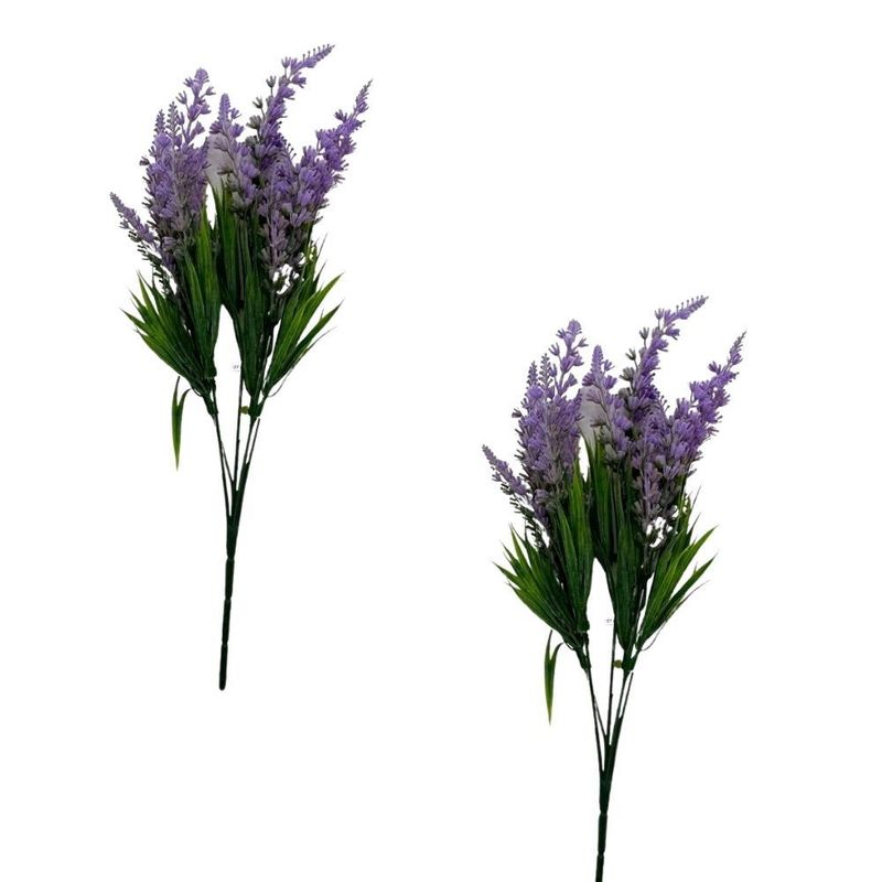 FLORIPA - Pack de 2 Ramas de Lavanda Morada 00089-1 FLORIPASTORE