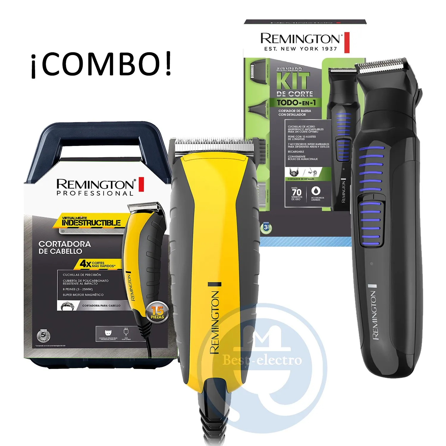 Remington Cortadora de Cabello HC5850 y Cortador de Barba