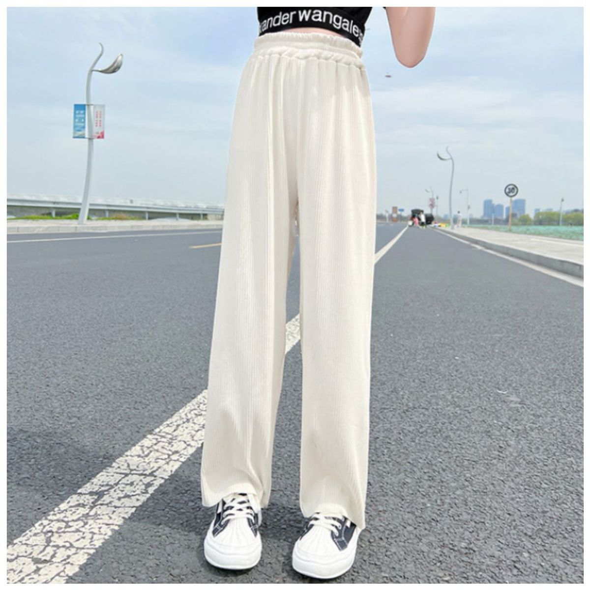 INSPIRA MARKET - Pantalon Rayas mujer importado S M L