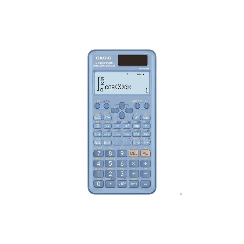 CASIO - Calculadora Científica Casio Fx-991ES PLUS - BU Celeste