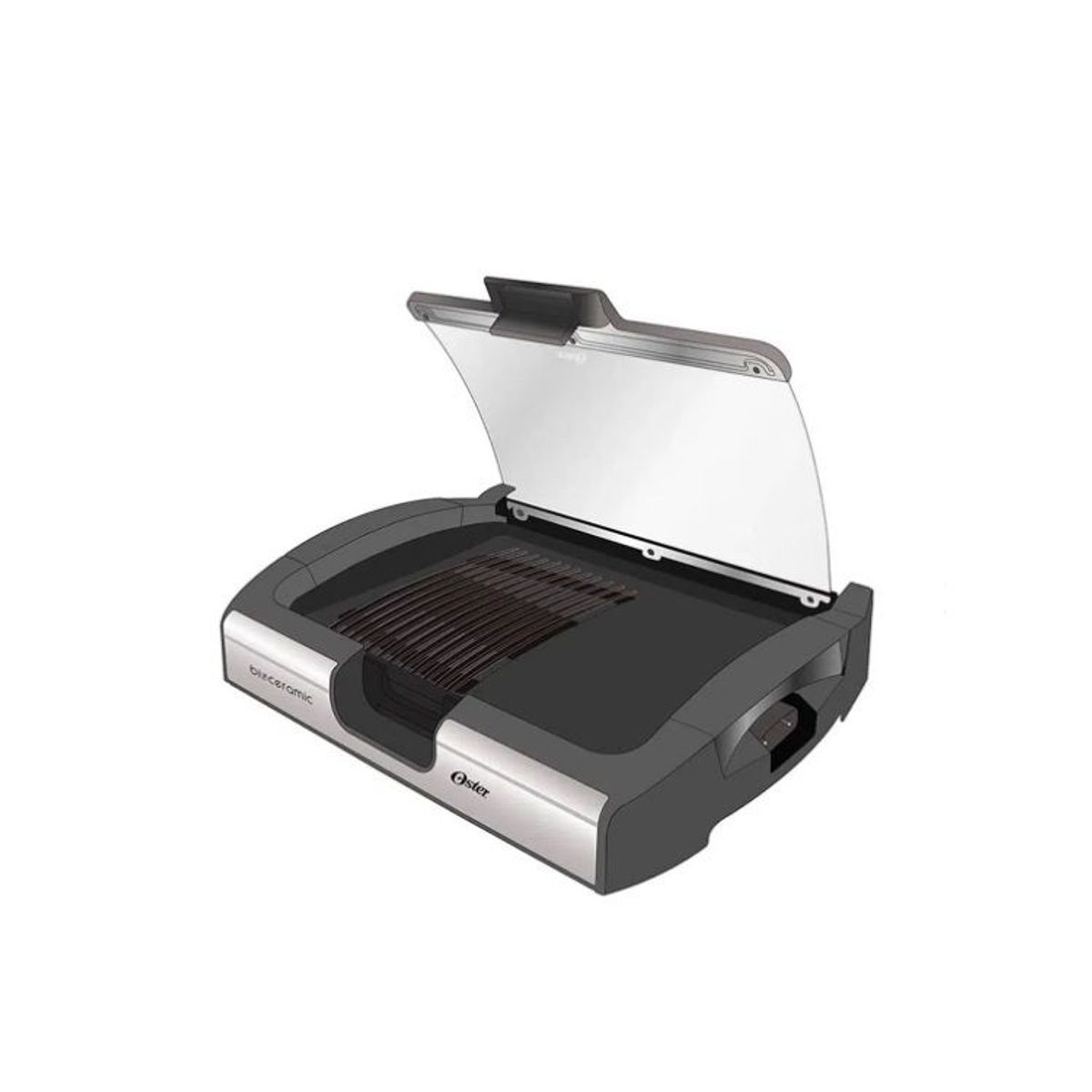 OSTER - Parrilla y Plancha Oster CKSTGR3006-053 Eléctrica BioCeramic