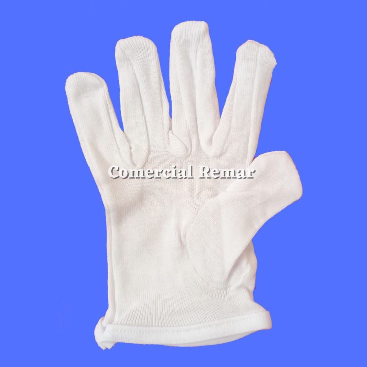 GENERICO - 6 Pares de Guantes Blancos de Tela para Escolta Colegio Desfile