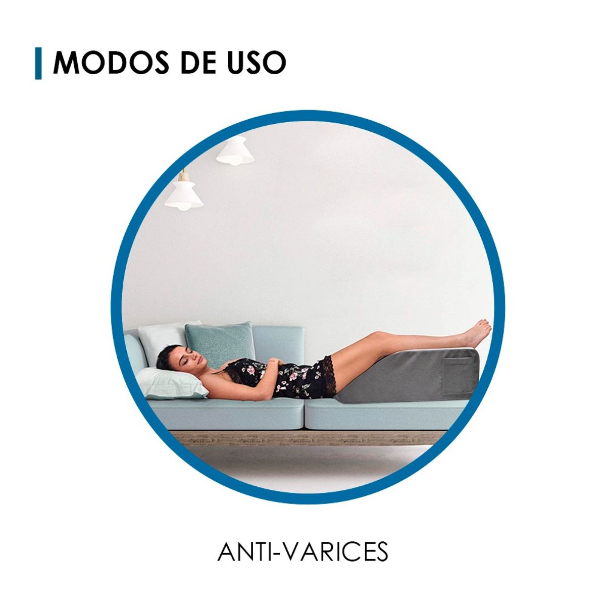 TERAFLEX - Almohada Antivarices Multiusos  TERAFLEX  60x50x20 CM