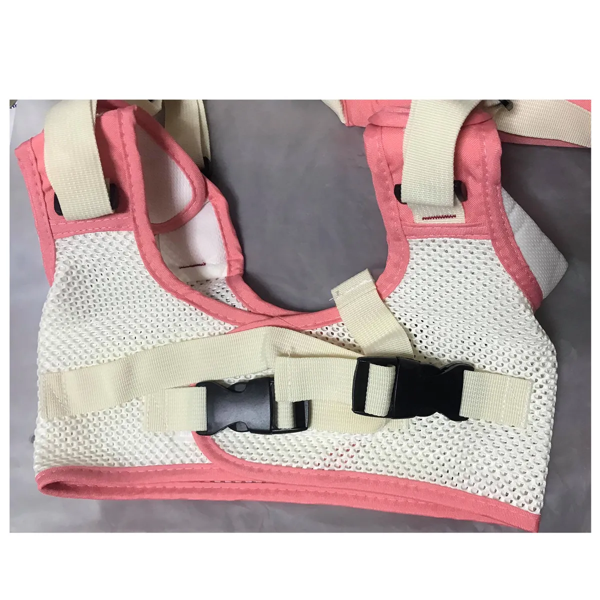 GENERICO - Arnes caminador malla rosado para bebe