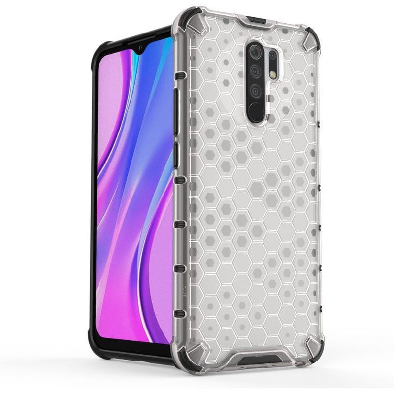 GENERICO - Funda de xiaomi redmi 9 antishock transparente