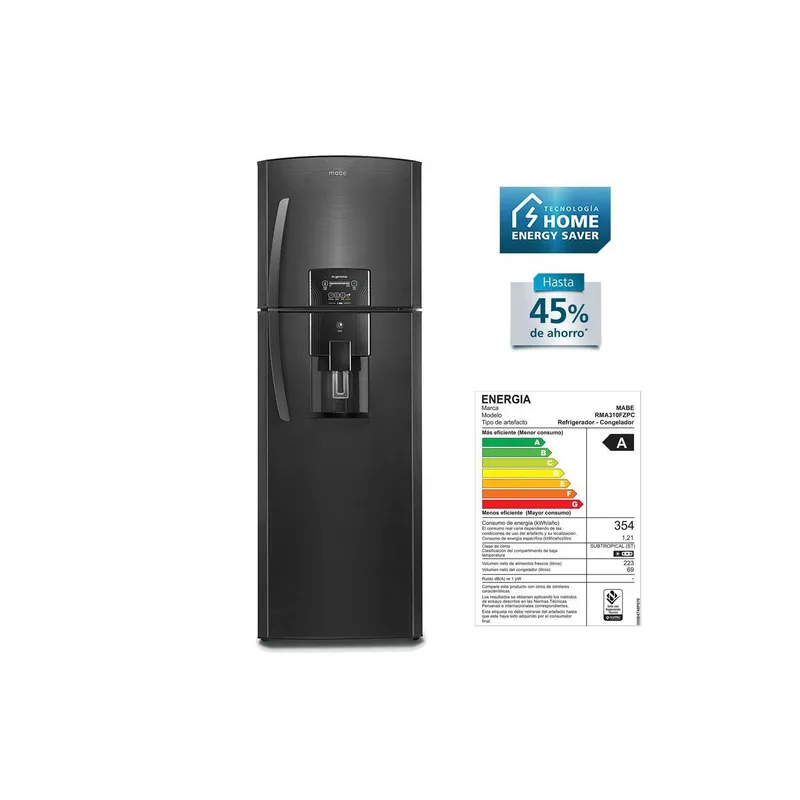 MABE - REFRIGERADORA MABE 300 LT RMA310FZPC