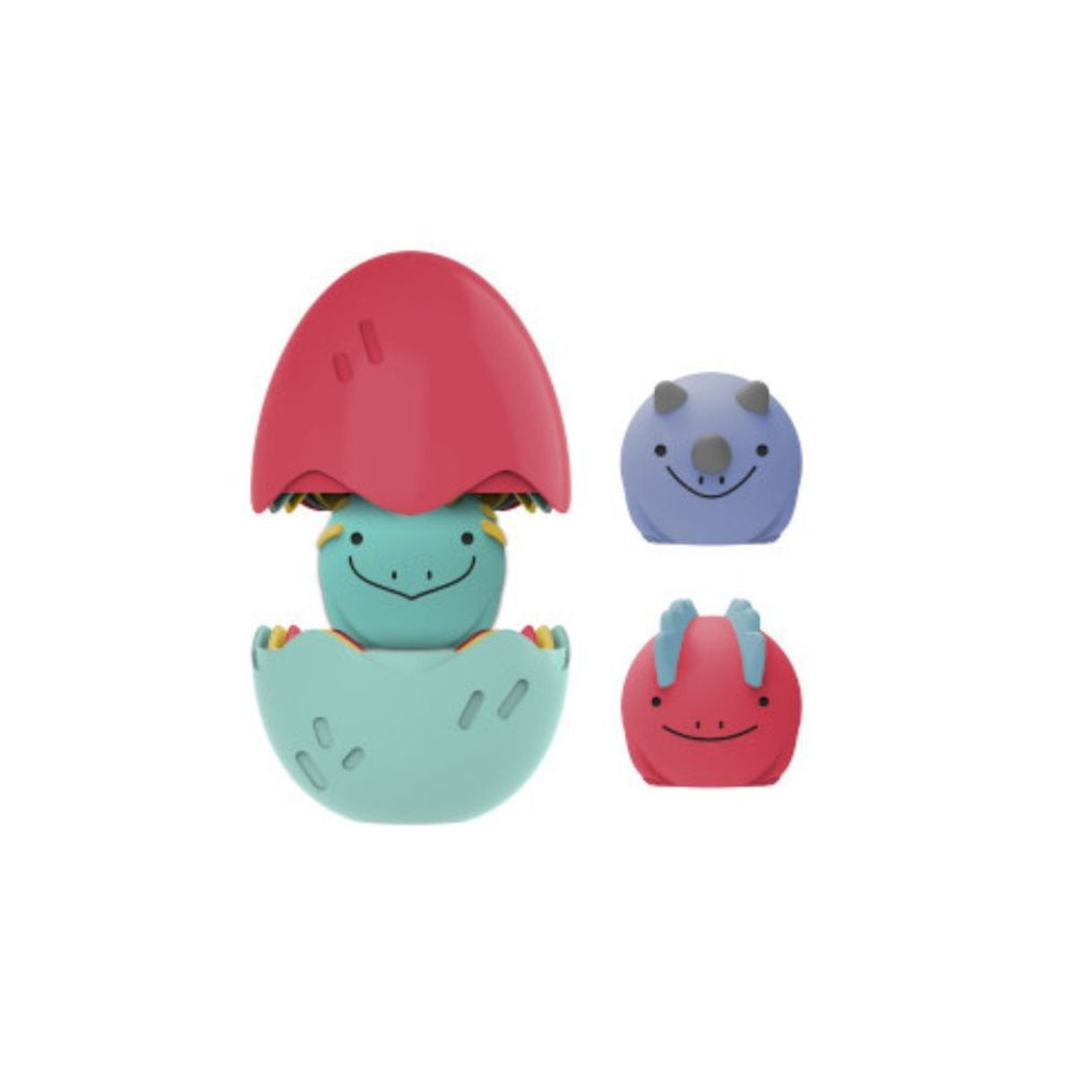 DR BROWNS - Artículo de baño para bebé - Huevos de dinosaurio