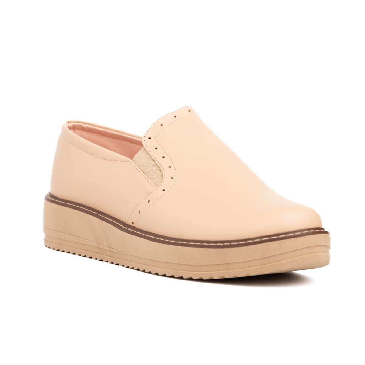 NEBULA - Mocasin Ferrara - Nébula - Beige