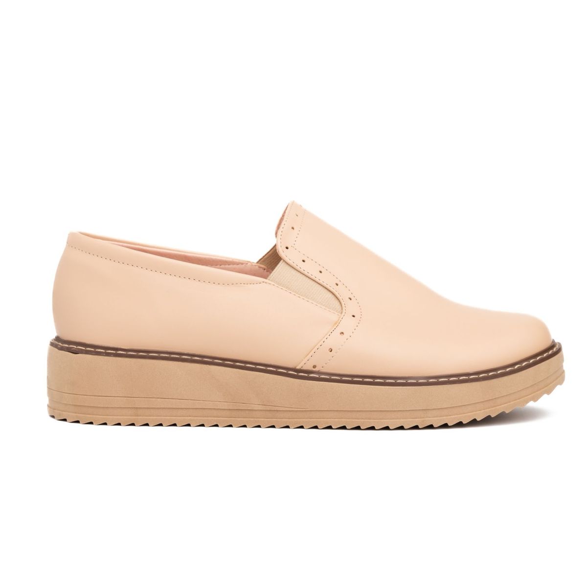 NEBULA - Mocasin Ferrara - Nébula - Beige