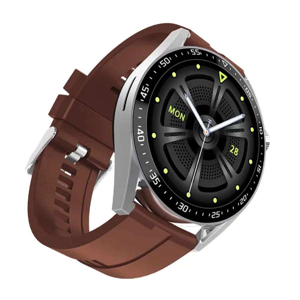GENERICO - SMARTWATCH HW28 ALTA GAMA - MARRON.
