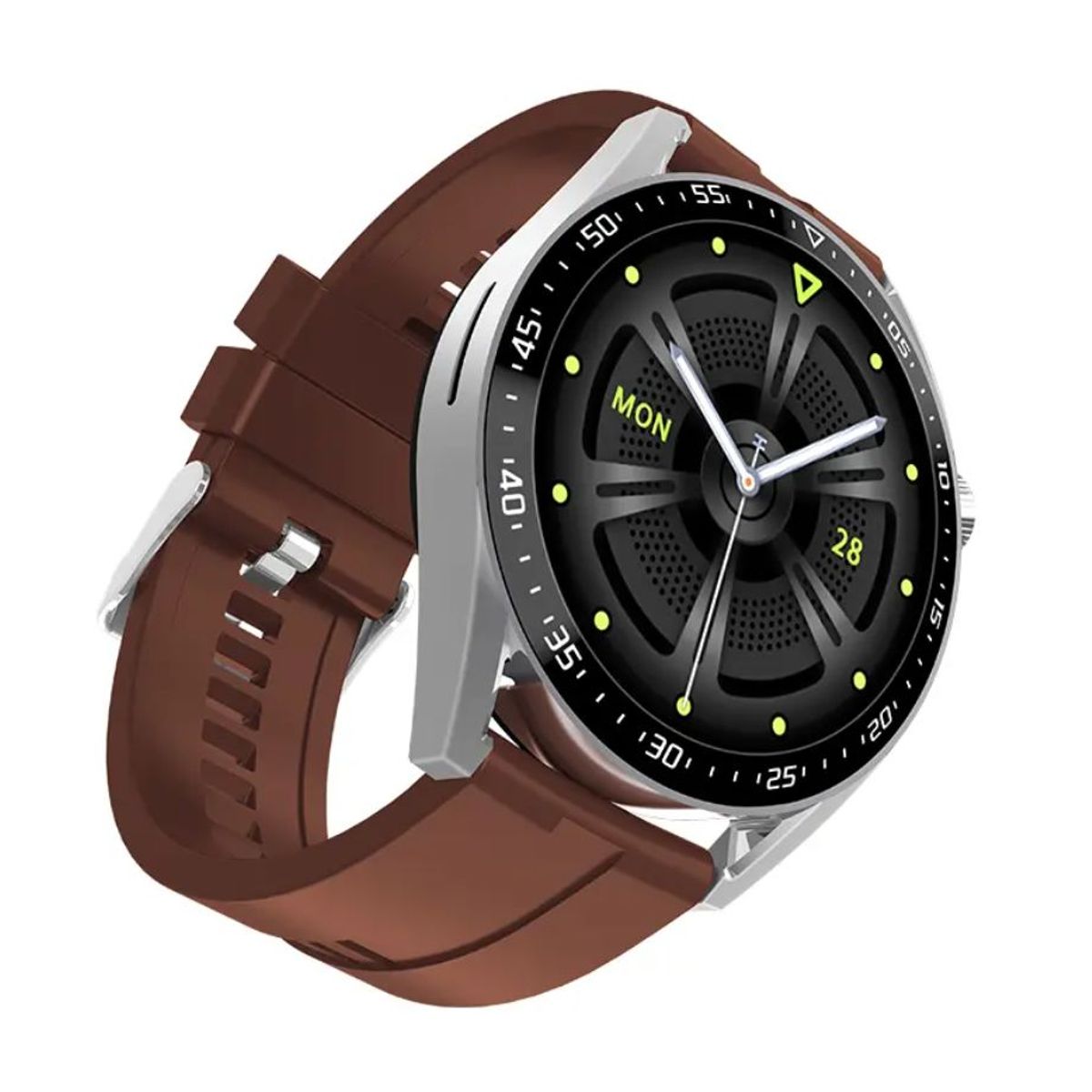GENERICO - SMARTWATCH HW28 ALTA GAMA - MARRON.