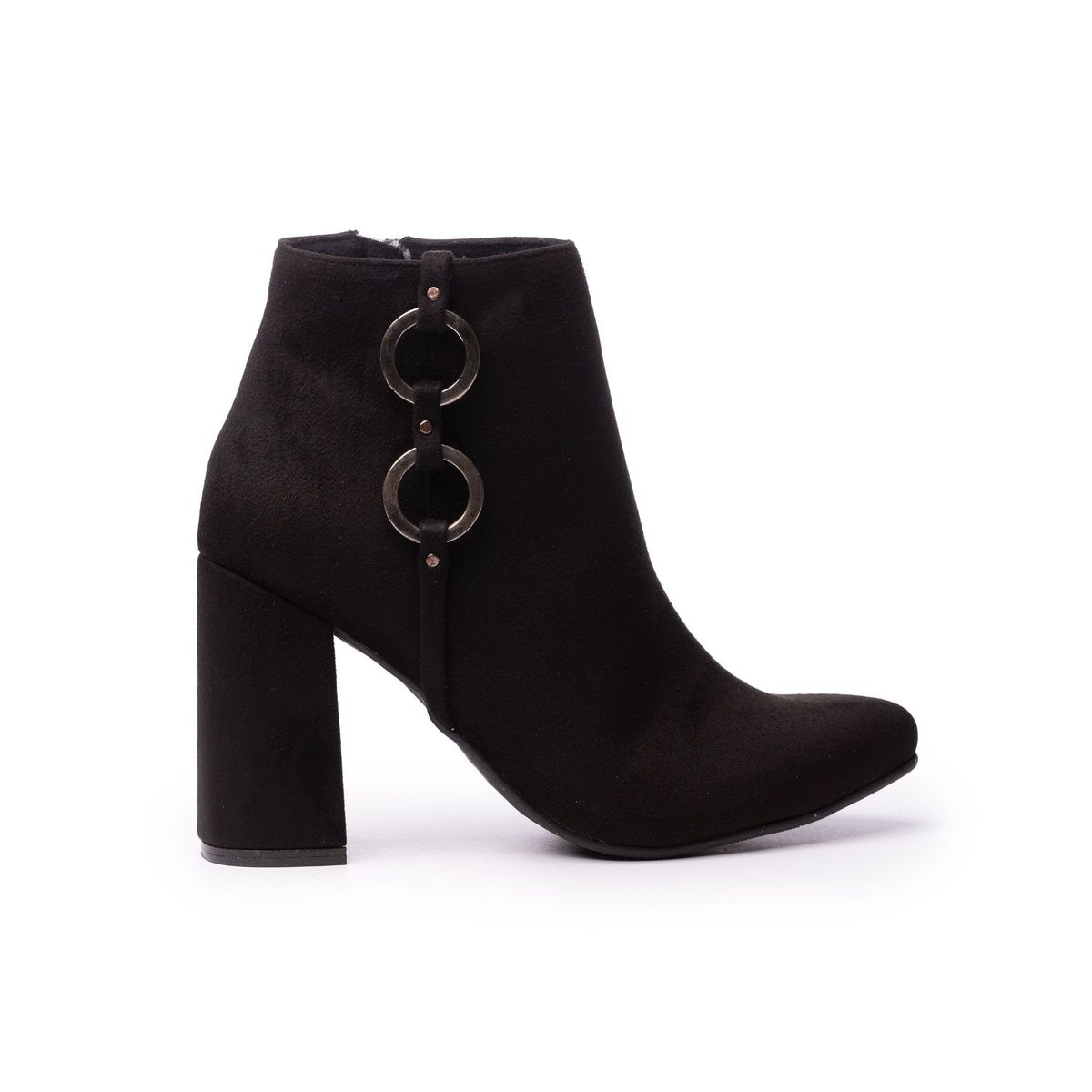 NEBULA - Botines Lismore - Nébula - Negro Gamuza