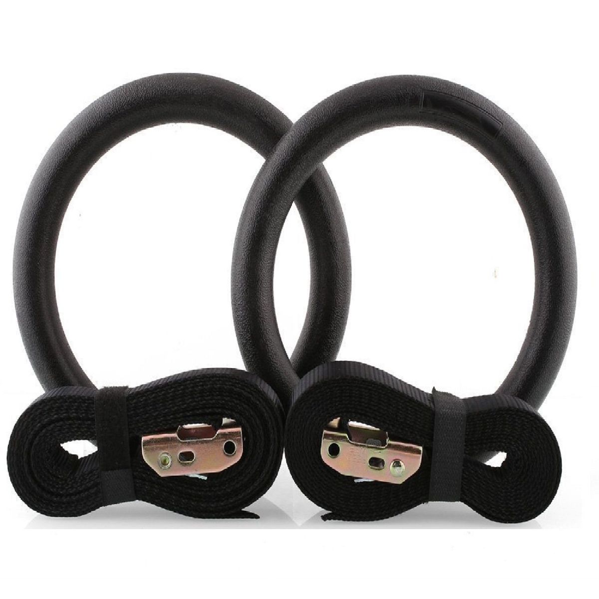 ALPHA GYM - Anillas de gimnasia profesional black