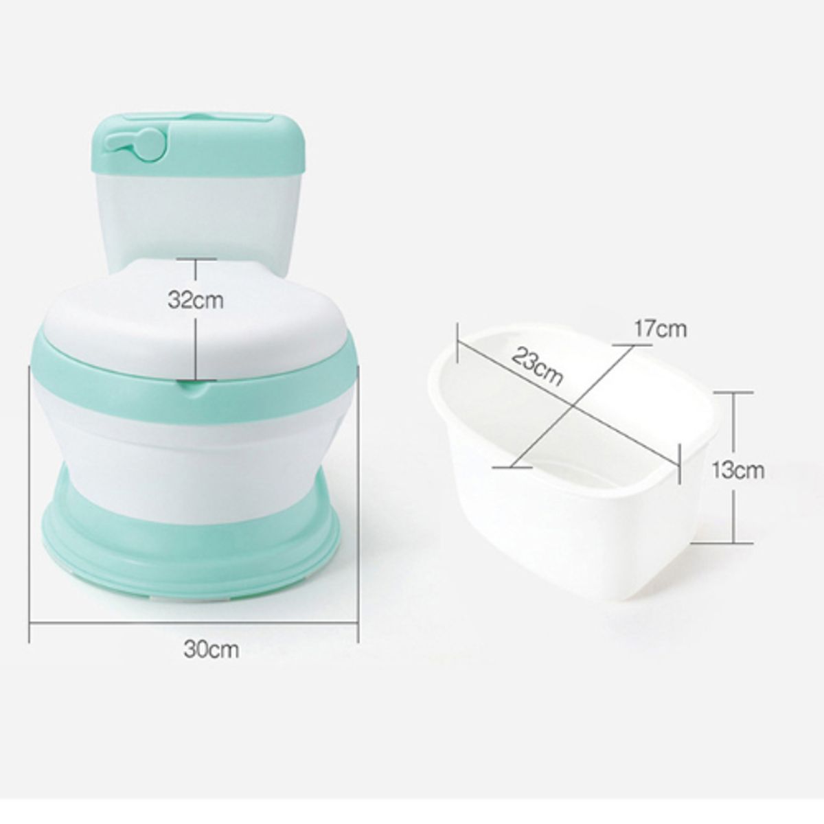 GENERICO - bacin de entrenamiento rosado