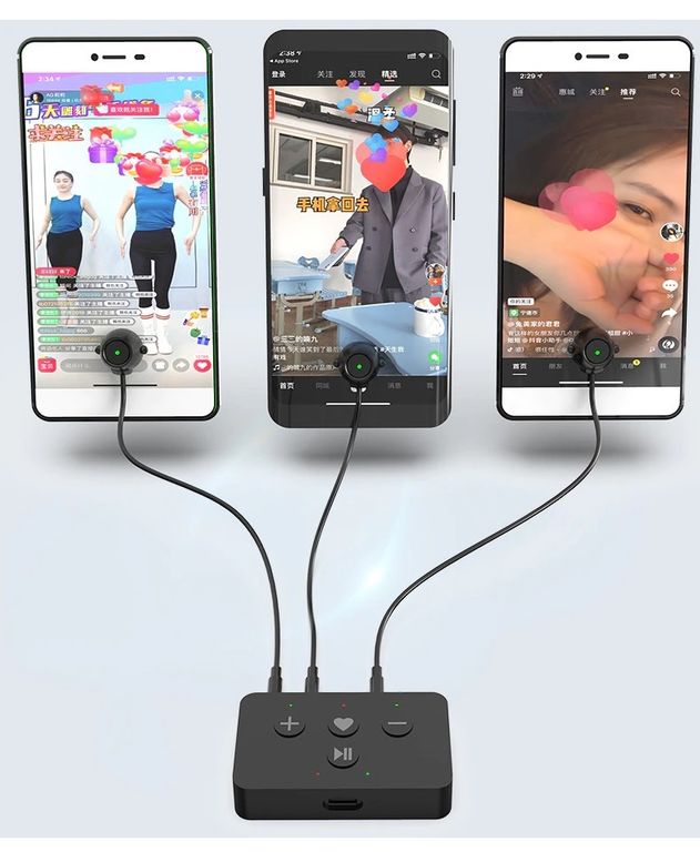 Clicker Automatico Per Schermo USB, Simulatore Di Tocchi Con LED, Velocità Regolabile Su 108 Livelli, Per Giochi, Live Streaming E Like Automatici