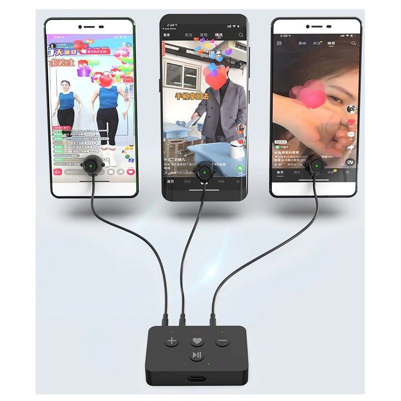 OEM - Clicker Like Automatico - Lives Tiktok Facebook  - 4 Terminales