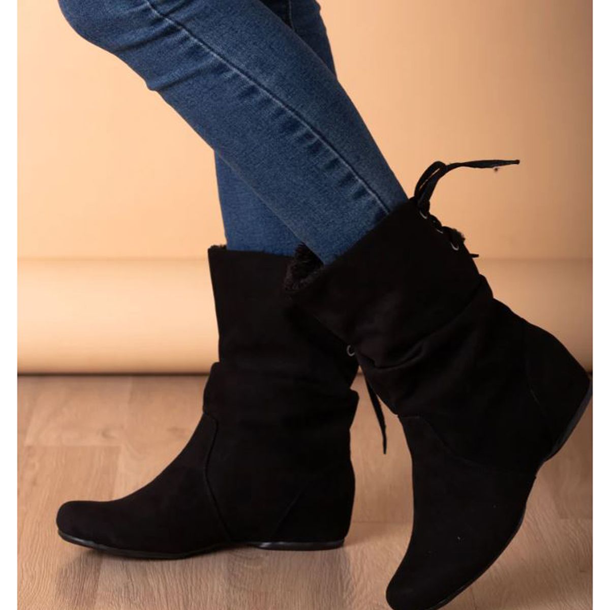 NEBULA - Botas Mackay - Nébula - Negro