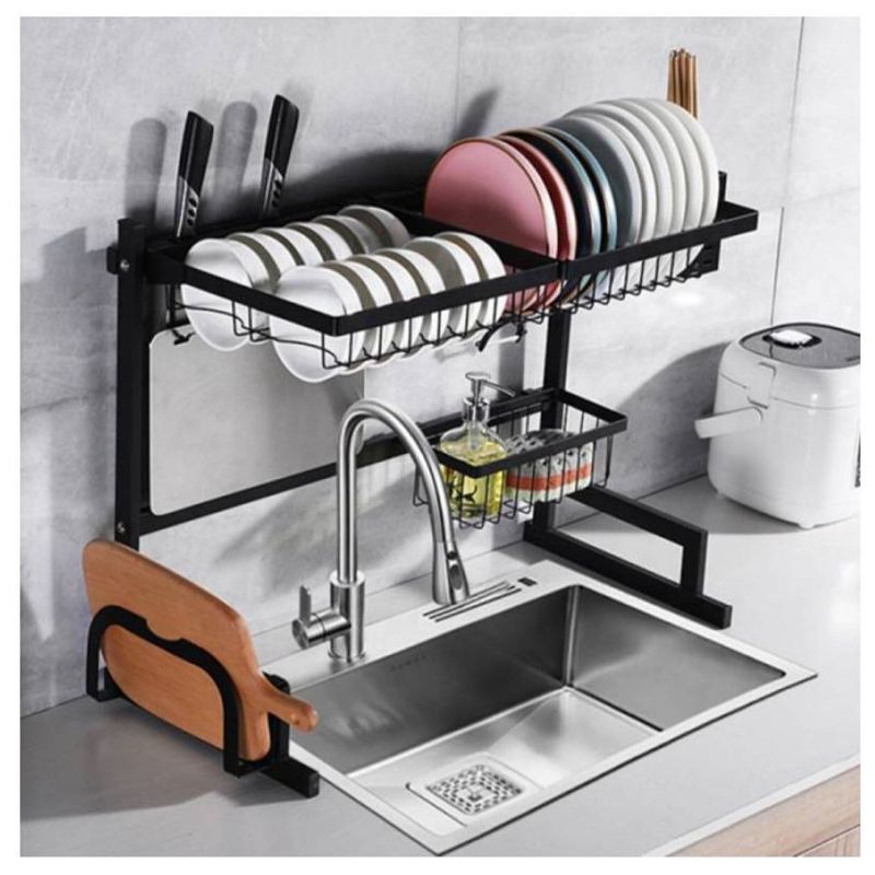 INSPIRA MARKET - Escurridor Organizador de Platos de Cocina 65 cm