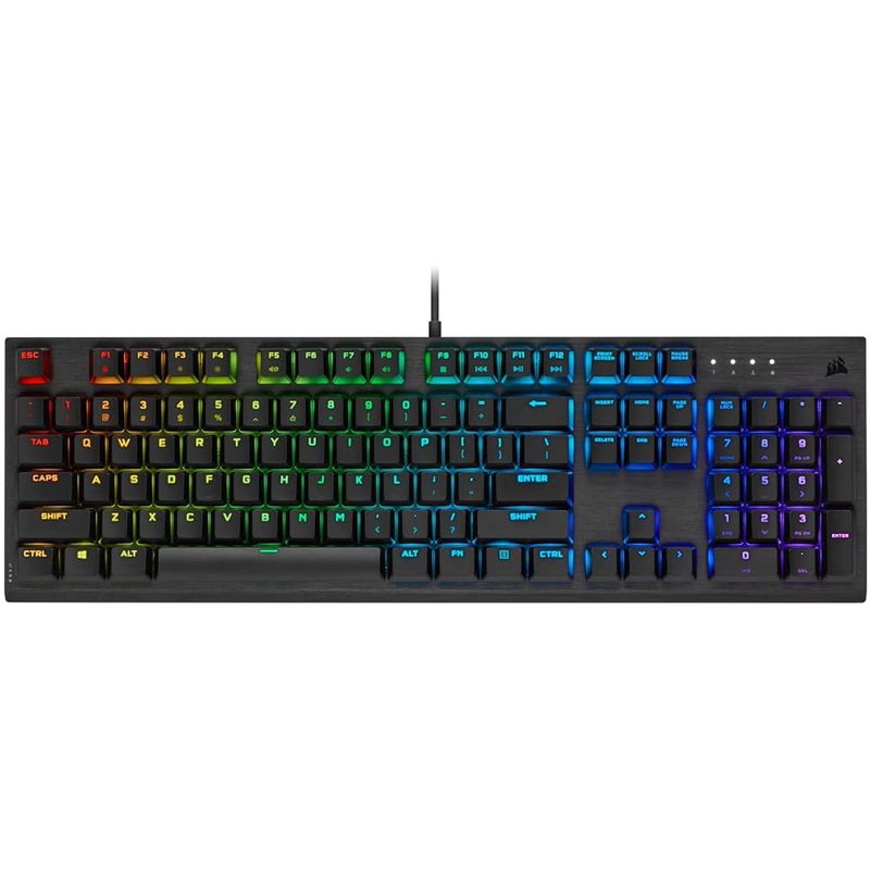 CORSAIR - TECLADO MECANICO CORSAIR K60 RGB PRO LOW PROFIL