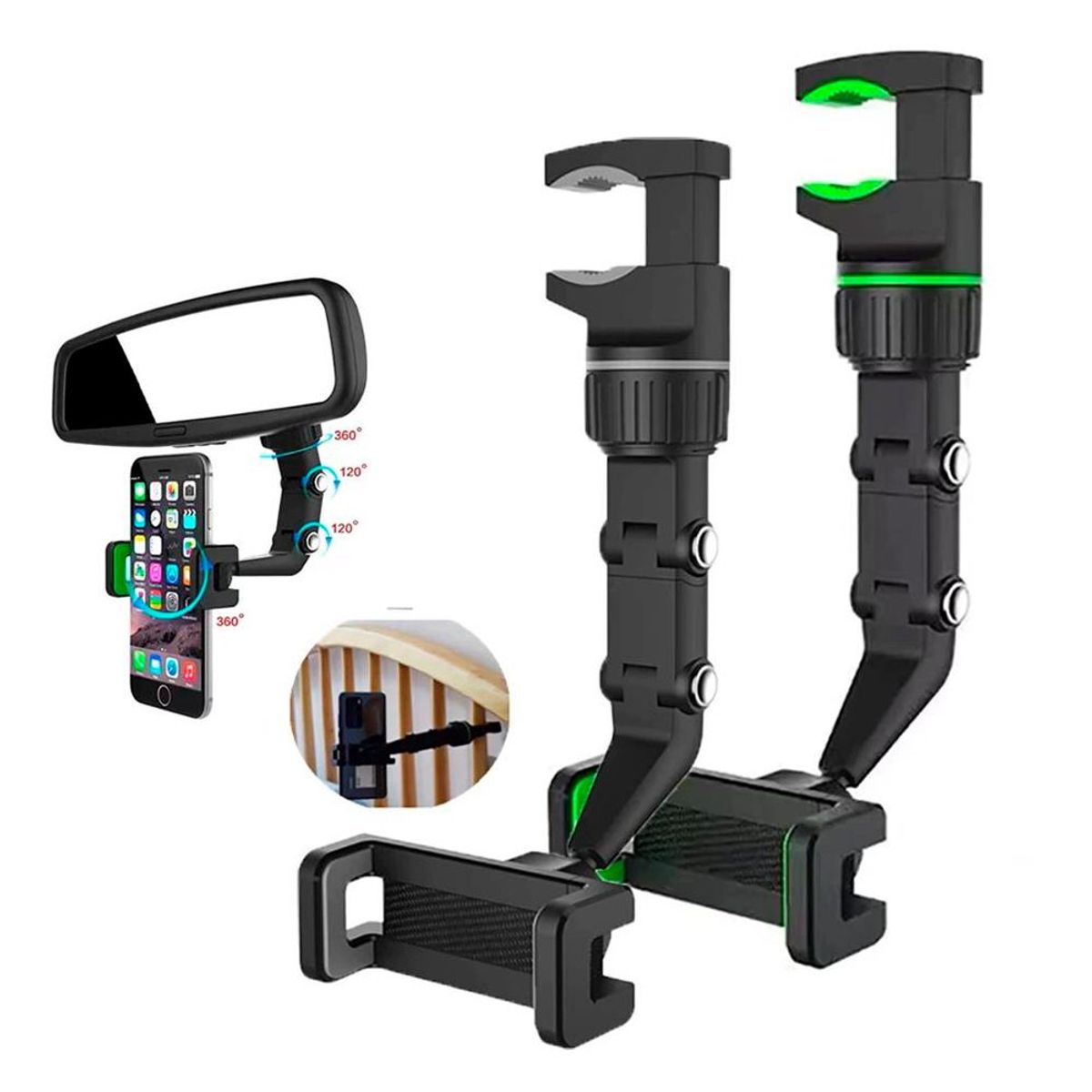 GENERICO - Portacelular Holder Soporte Celular Auto Holder Multifuncional