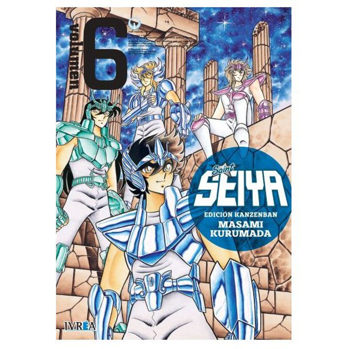 IVREA - Manga Saint Seiya Kanzenban Tomo 06