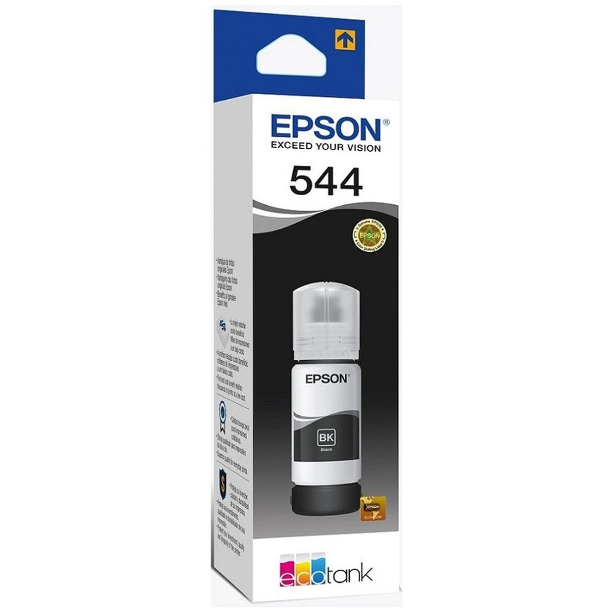 EPSON - Tinta Epson T544120-AL Negro l1110 l3110 l3150 l5190