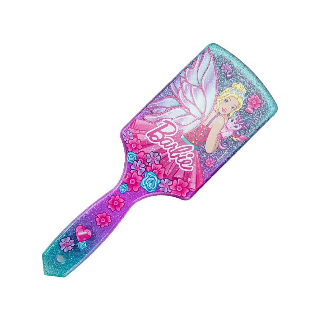 CHILDRENS CLUB - Cepillo rectangular grande para cabello - Barbie