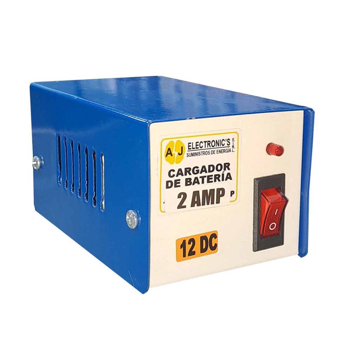 JUPE SUMINISTROS DE ENERGIA - Cargador De Bateria 12v 2Amp