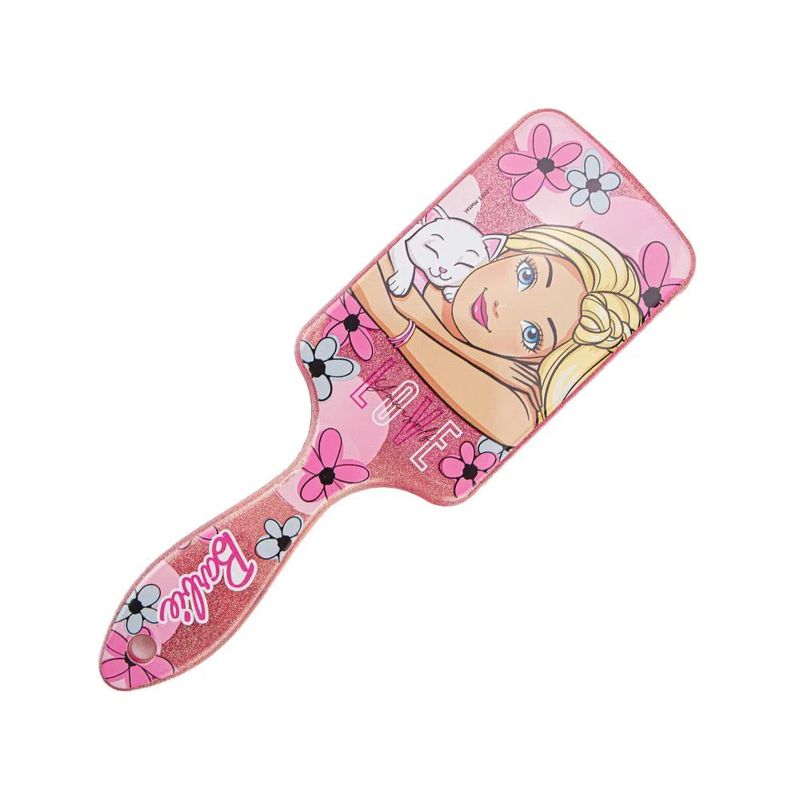 CHILDRENS CLUB - Cepillo rectangular mediano para cabello - Barbie
