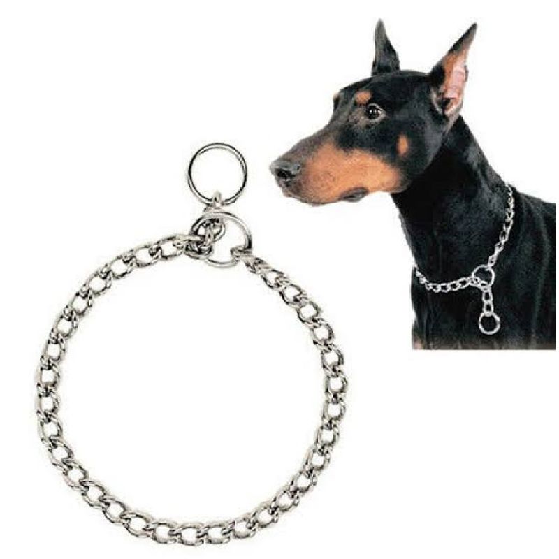 OTTOWARE - Collar de Ahorque Metálico para Perros T3