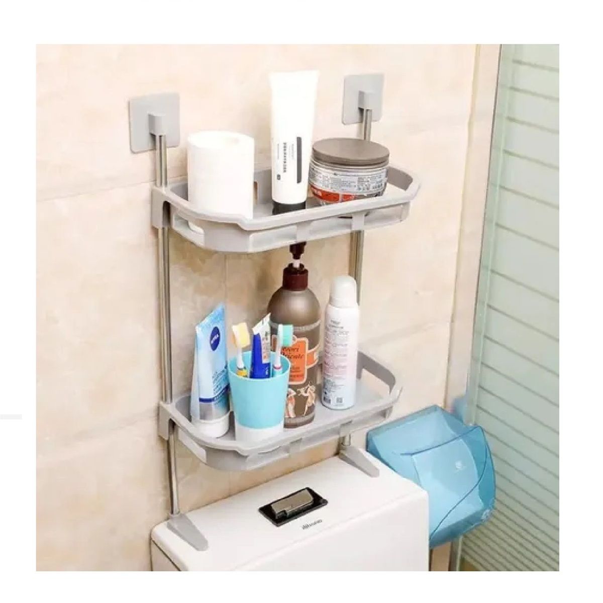 OTTOWARE - Repisa Organizador para Baño