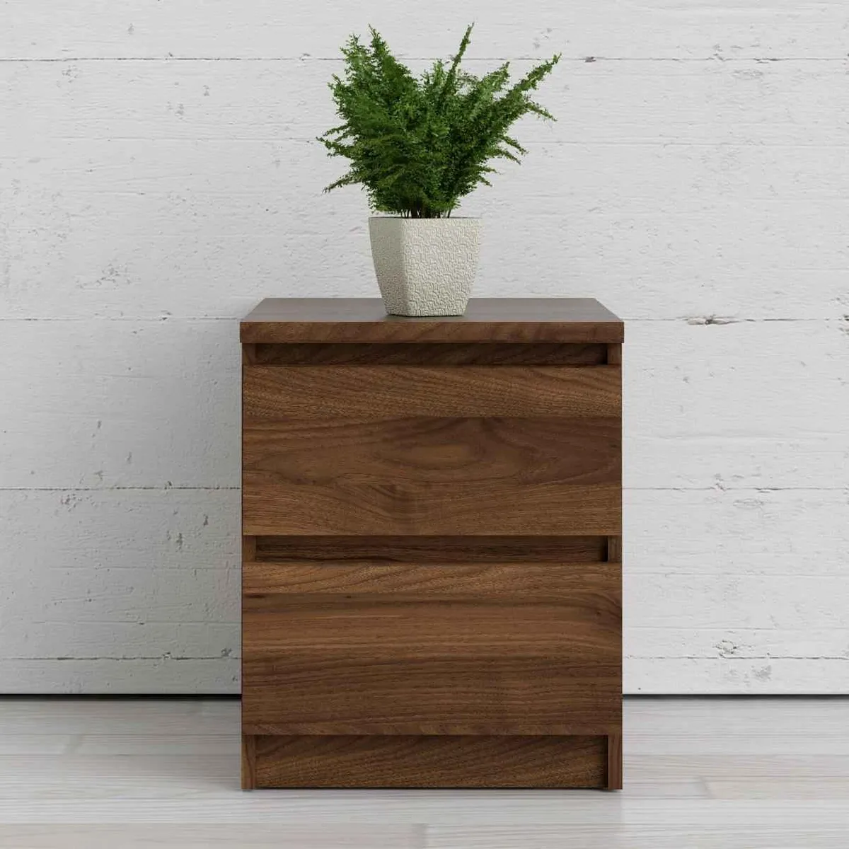 VENTITAS HOME - Velador Iris 2 Cajones Ventitas Home Bellota