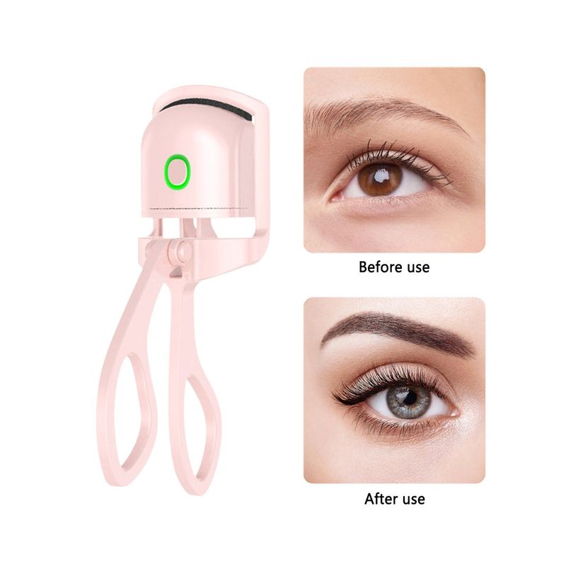GRETAIL - Rizador De Pestañas Eléctrico Con Control De Temperatura Usb