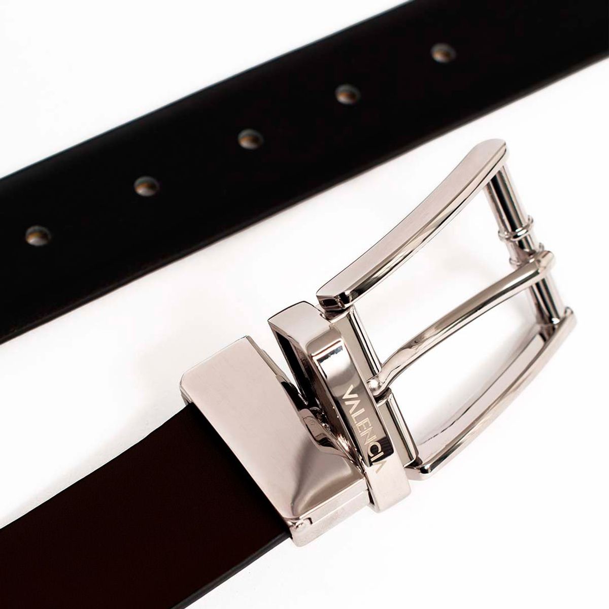VALENCIA LEATHER - CINTURON VALENCIA REVERSIBLE PARA VARON DE CUERO