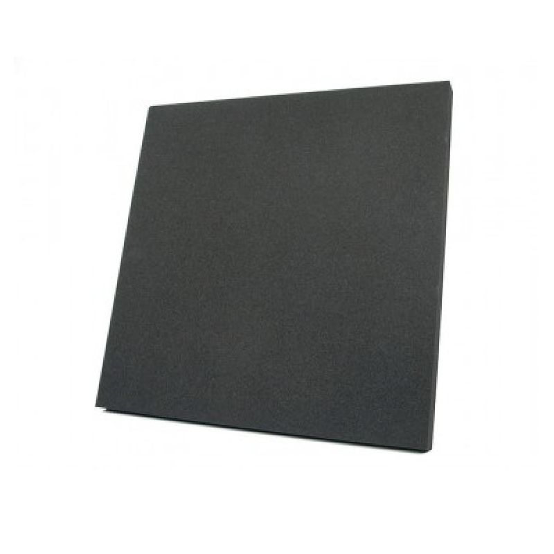 FOAM - ESPUMA ACUSTICA TIPO FLAT BIG SIN PU PUR NEGRO 200CM X 100CM X 2PULG