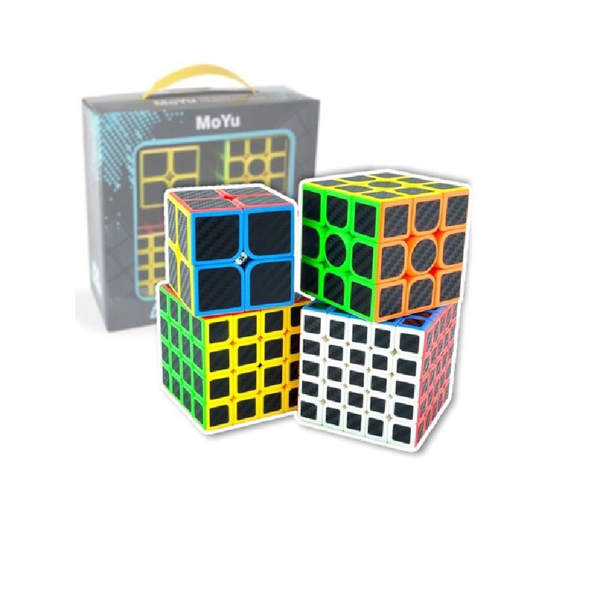 GENERICO - Set De Cubos Mágicos Moyu en fibra