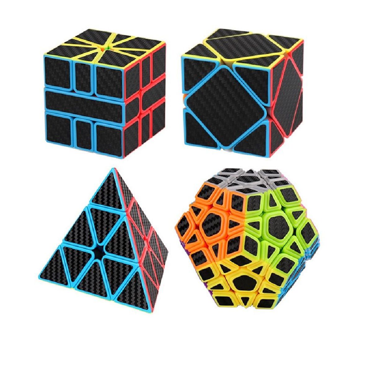 GENERICO - Set De Cubos Mágicos especiales Moyu en fibra