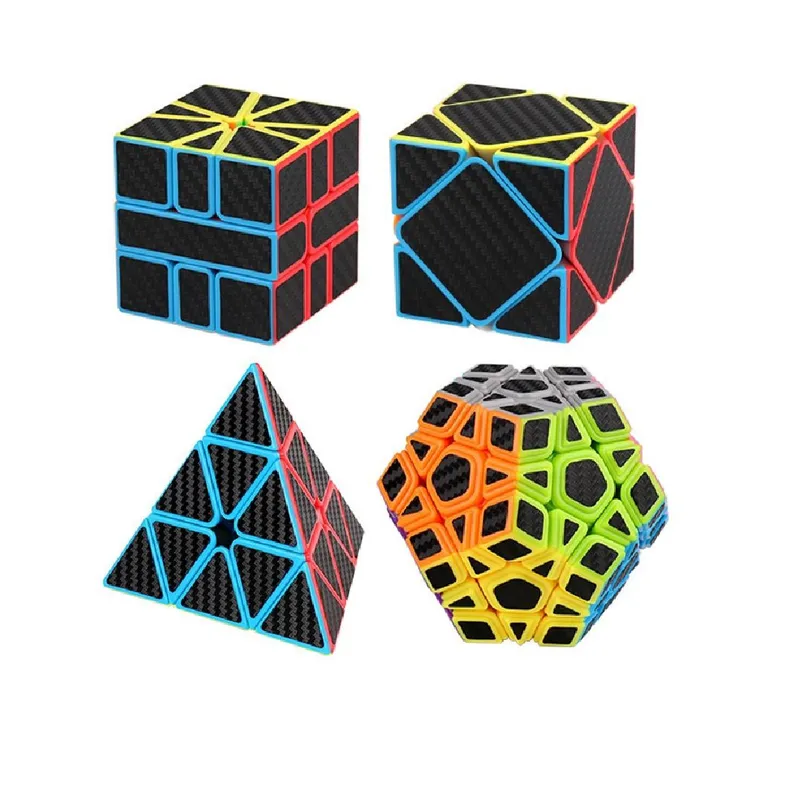 GENERICO - Set De Cubos Mágicos especiales Moyu en fibra