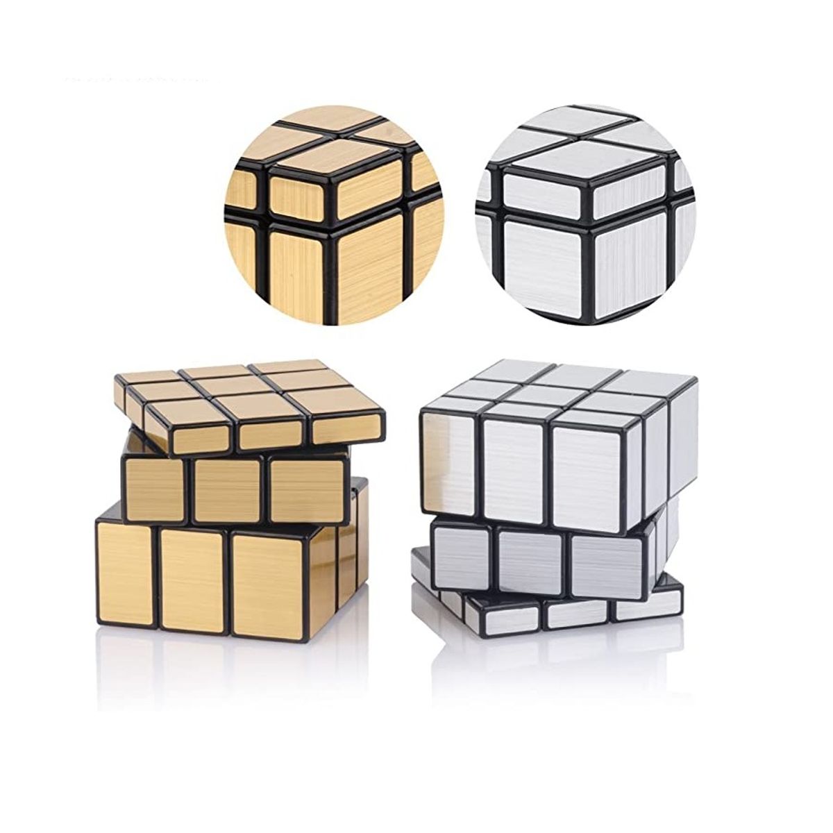 GENERICO - Cubo mirror espejo 3x3x3 Marca Moyu de alta velocidad