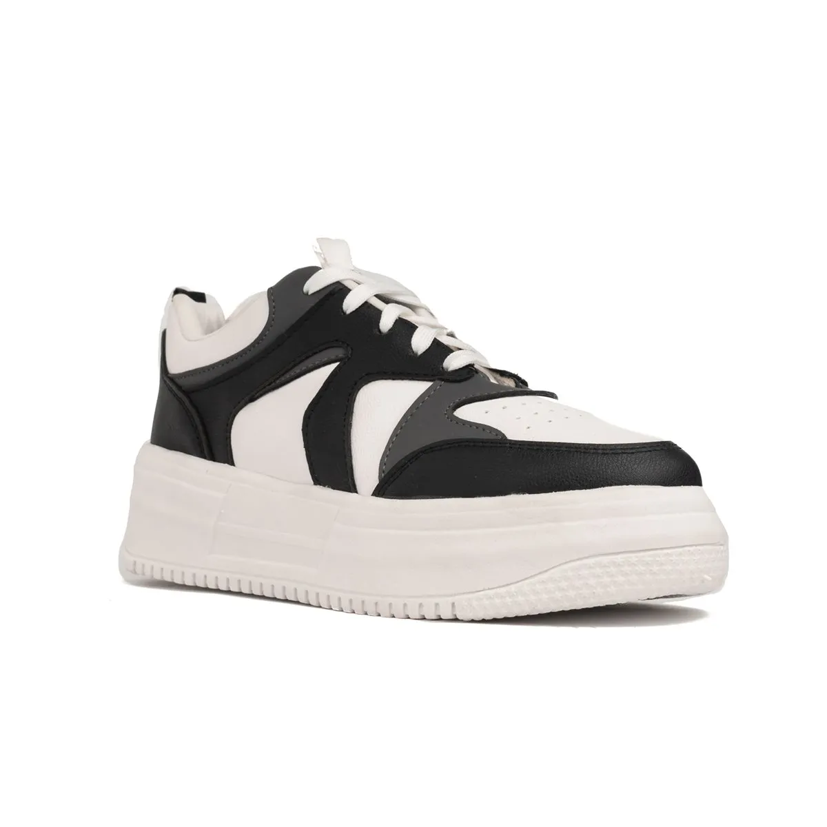 NEBULA - Zapatilla Ruan - Nébula - Blanco Negro