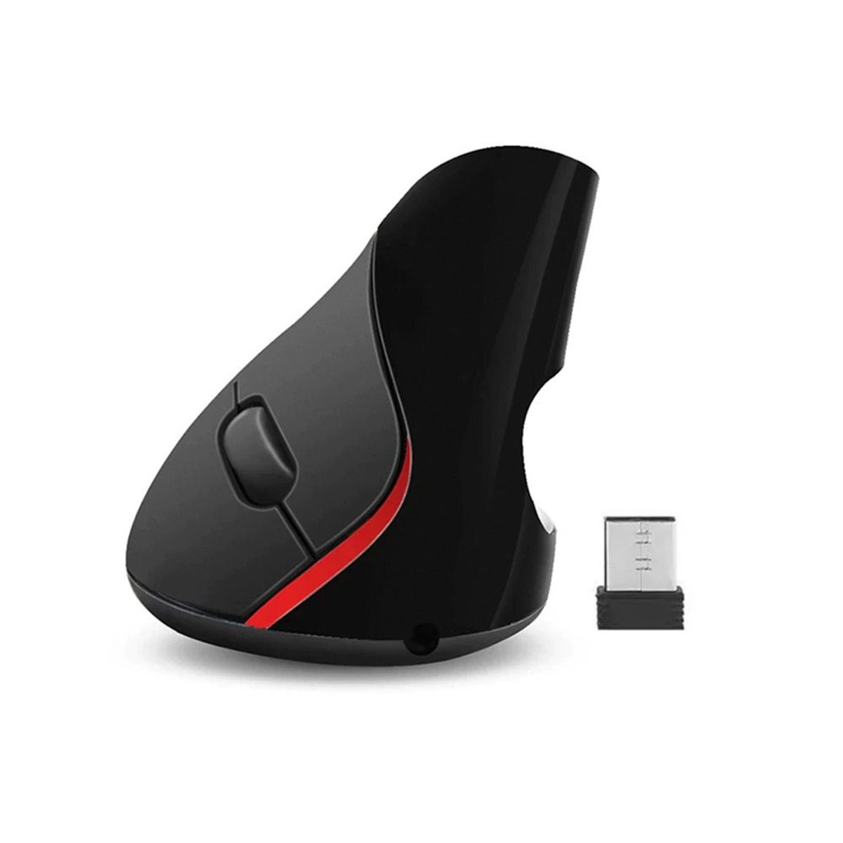 OEM - Mouse Ergonómico Vertical a pilas de Alta Velocidad 24Ghz Inalambrico