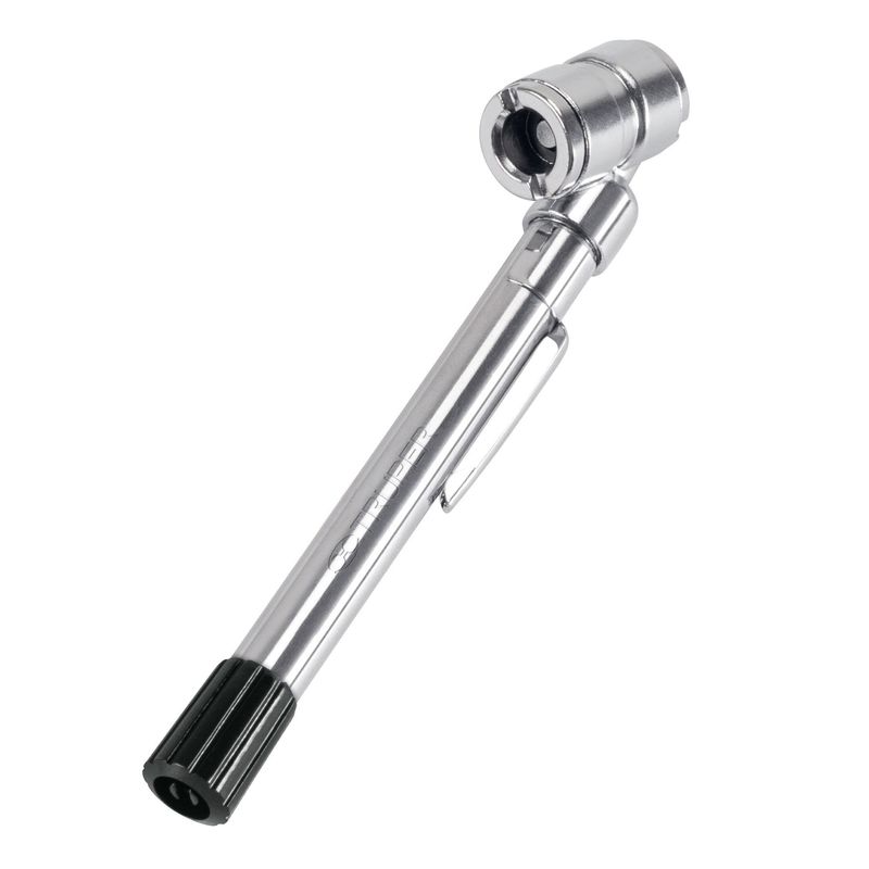 TRUPER - Medidor de presion doble cabeza de 06 a 50 psi.