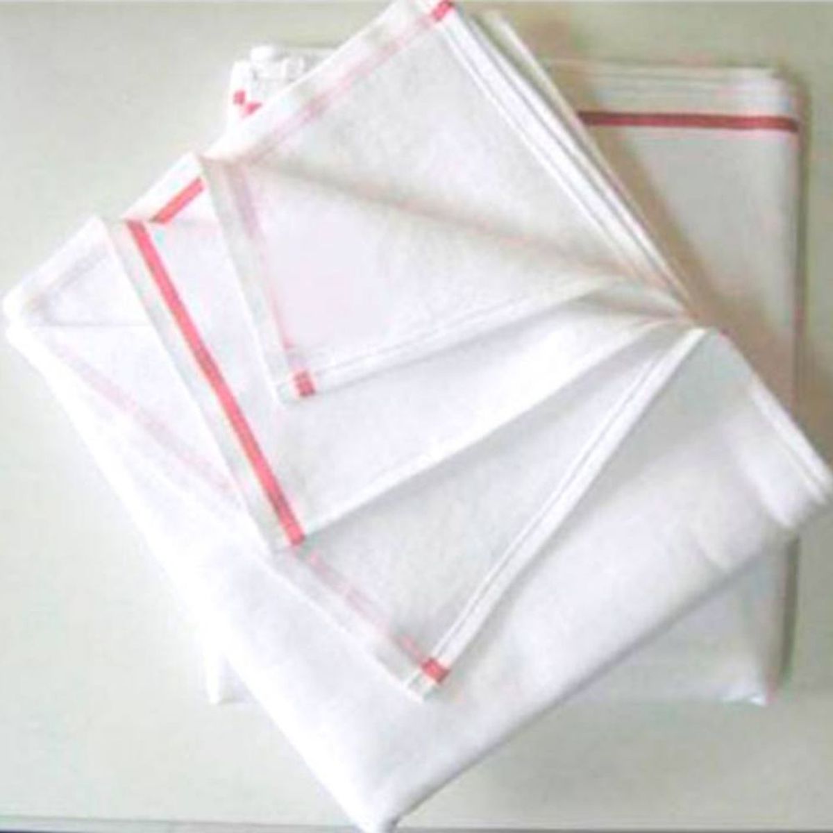 GENERICO - Pañales de franela para bebé  Bombasí 6 unidades